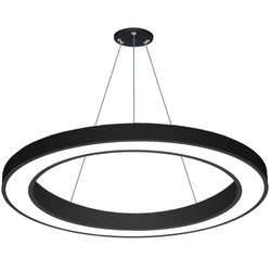 LPL-004 | Hanging LED ceiling lamp 60W | round | aluminum | CCD not blinking | Φ100x6
