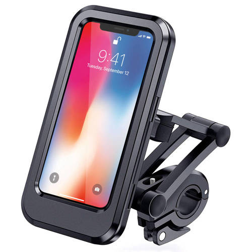 HL-69 | Bicycle phone holder | Waterproof, adjustable, on the handlebar