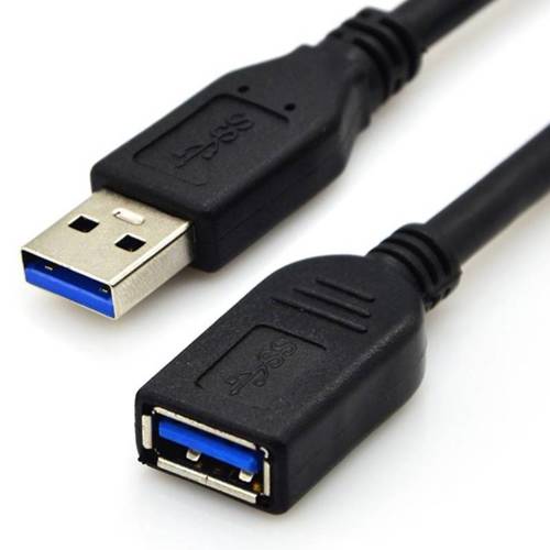 UE3.0-2M-Black | Extension USB 3.0 | male + female connectors | 2 meters
