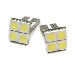 Auto-LED-Lampe W5W T10 4 SMD 5050 CAN-BUS-FRONT