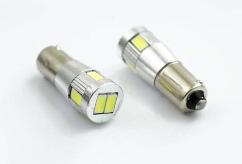 Auto-LED-Lampe BA9S 5630 SMD 6 POWER-CAN-BUS