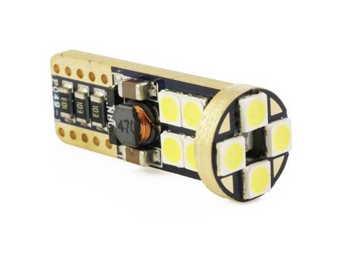 Auto-LED-Lampe W5W T10 12 3030 SMD CREE ORANGE BLISTER
