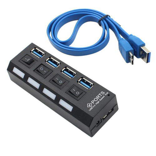 YT30 | USB-3.0-HUB | Splitter für 4 USB-Ports