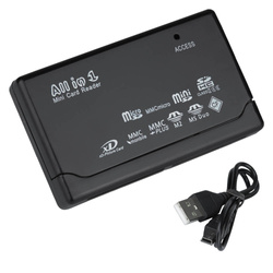 CR-001 | Uniwersalny czytnik kart pamięci USB All In One