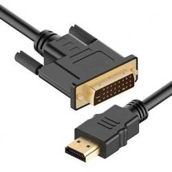 HB-2-2M-Black | Kabel HDMI - DVI | HDMI 1.4 | 4K | 3D