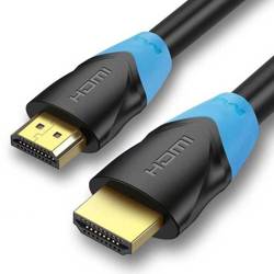 HI-15-15M-Black | Kabel HDMI 15M | High Speed 4K UHD 3D