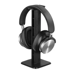 SDH-010-BLACK | Uniwersalny uchwyt na słuchawki | Stojak na słuchawki |  Wieszak na słuchawki nauszne  na biurko 