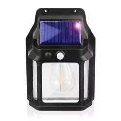 TG-TY13501 | Kinkiet solarny LED| Lampka z czujnikiem zmierzchu i ruchu | Zewnętrzne oświetlenie solarne