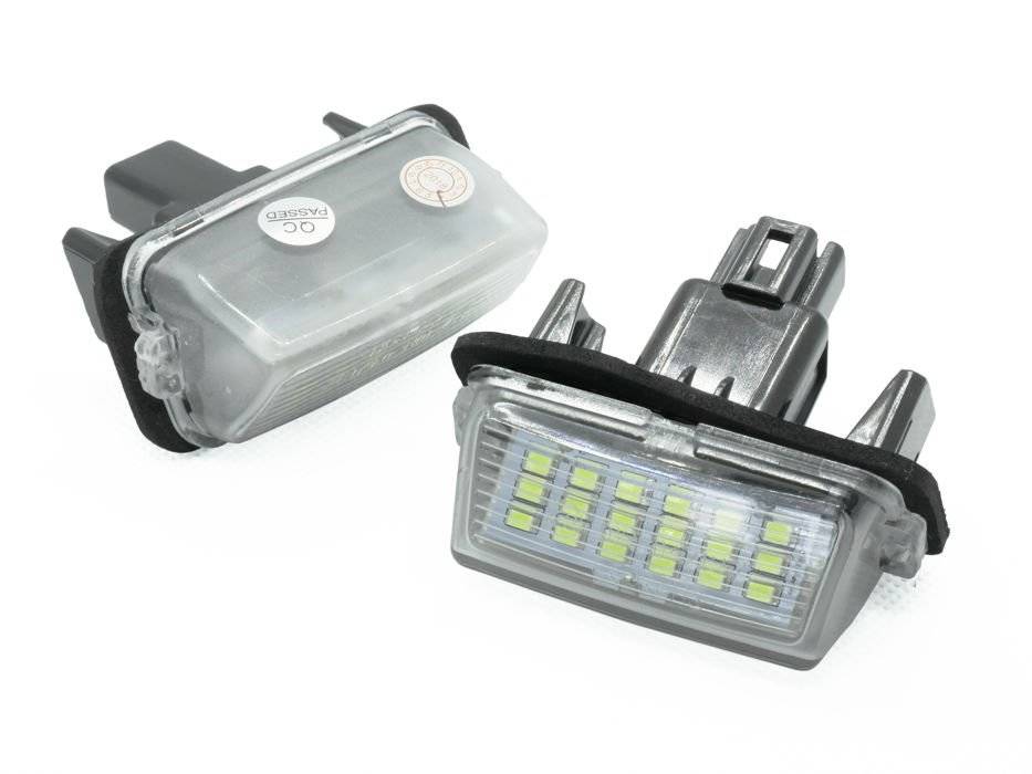 Pzd0070 Podświetlenie Tablicy Rejestracyjnej Led Toyota Avensis, Corolla, Camry, Prius, Verso | Interlook
