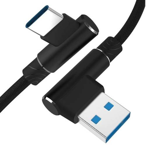 AM30 | Type-C 2M | Kątowy kabel USB do ładowania telefonu | Quick Charge 3.0 2.4A