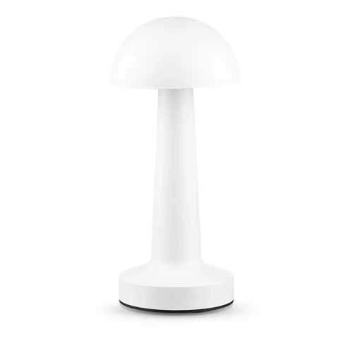 HJA11-WHITE | Bezprzewodowa lampka stołowa | Dotykowa lampka nocna z regulowaną barwą światła | Lampka GRZYBEK USB