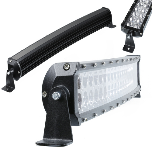 LB-GB-180-C | Zakrzywiona Lampa robocza 180W Light Bar prostokątna CREE | ŁUK
